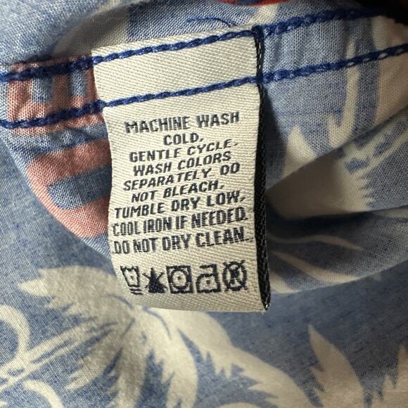 Reyn Spooner Shirt Mens L Blue Chicago Cubs Aloha MLB Series Hawaiian Baseball - Picture 7 of 8